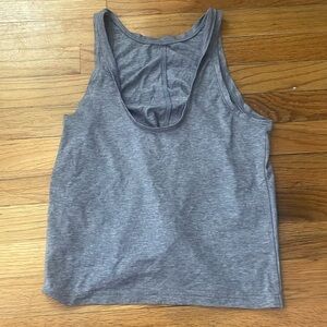 Athleta Gray Athletic Tank Top